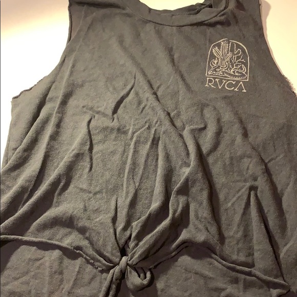 rvca tie tank top - Picture 1 of 2